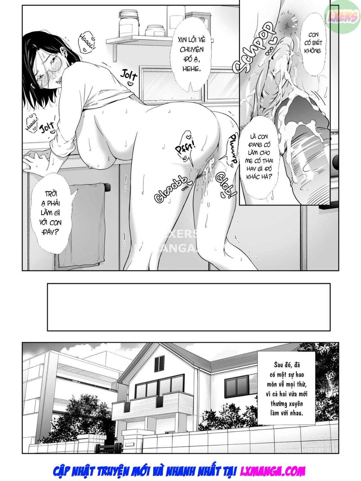Đọc truyện hentai Okaa-san de Gaman Shinasai - Patient with mother - Oneshot
