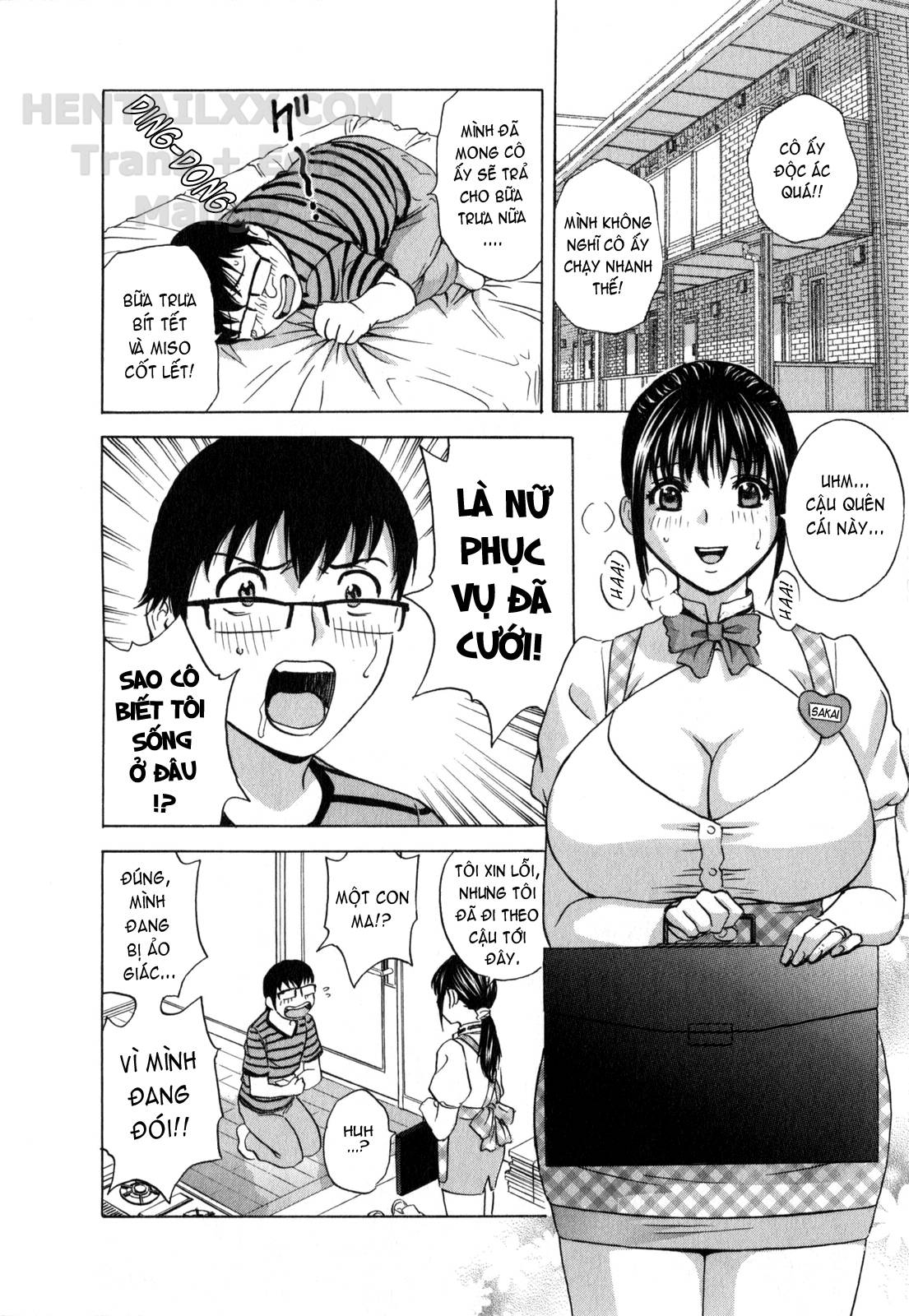Đọc truyện hentai Life With Married Women Just Like A Manga - Chap 16