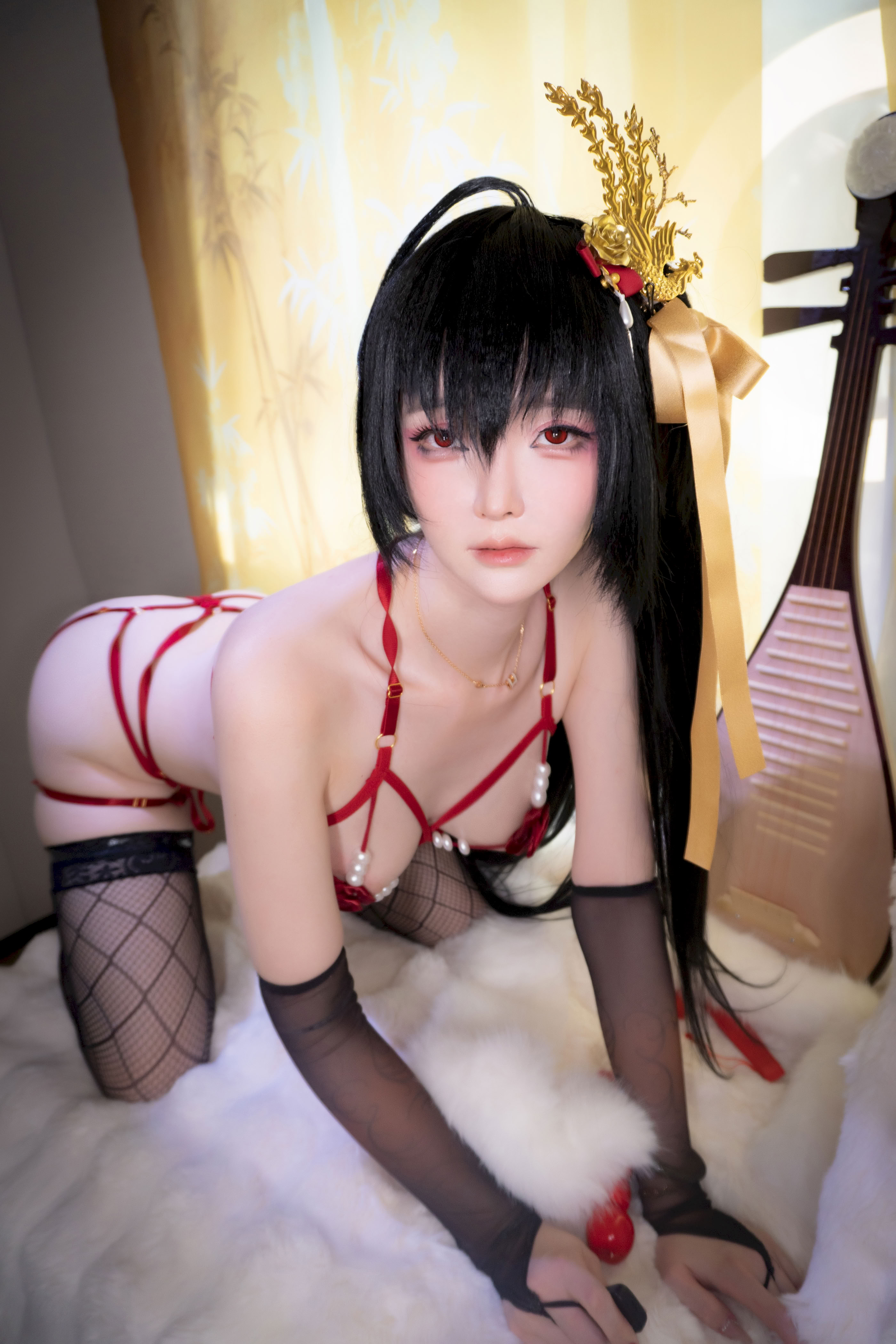 Đọc truyện hentai Tuyển tập Albums siêu phẩm Cosplay - Chap 1411 - Yi Xiaoyangze Dafeng Cheongsam