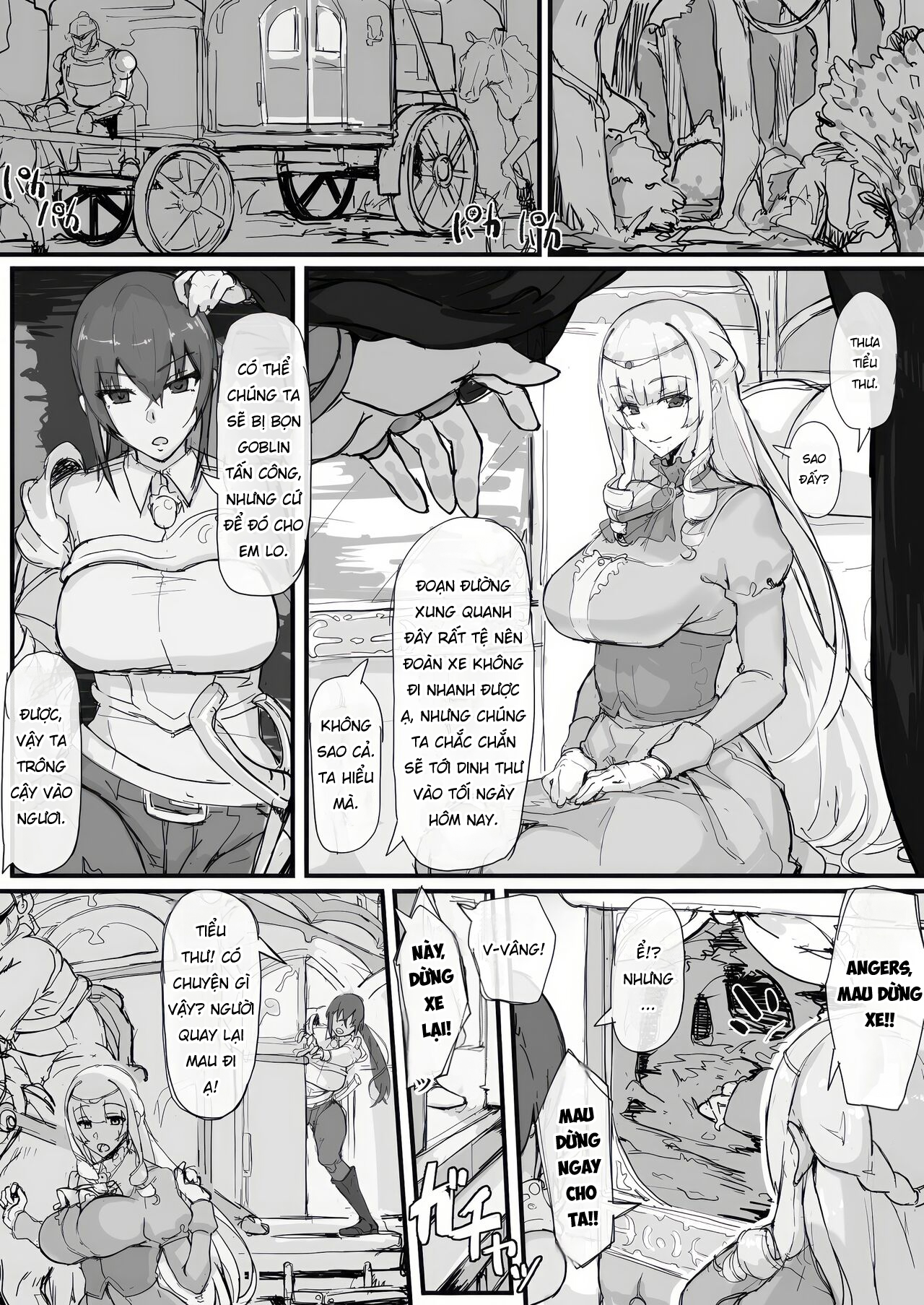 Đọc truyện hentai Tiểu thư và con khỉ may mắn. - Chap 1