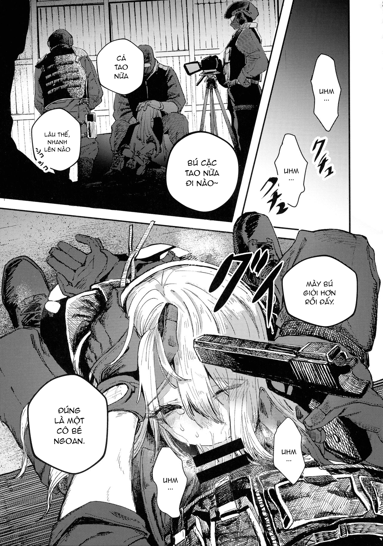 Đọc truyện hentai Thiếu nữ quân nhân thua trận - Oneshot