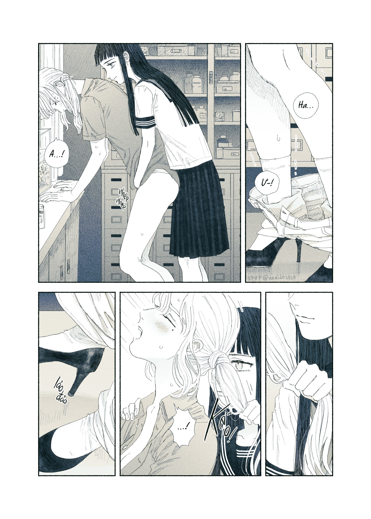 Đọc truyện hentai Chuyện về nữ giáo viên bị học sinh yandere nhấn chìm trong dục vọng - Tôi bị dằm trong tim