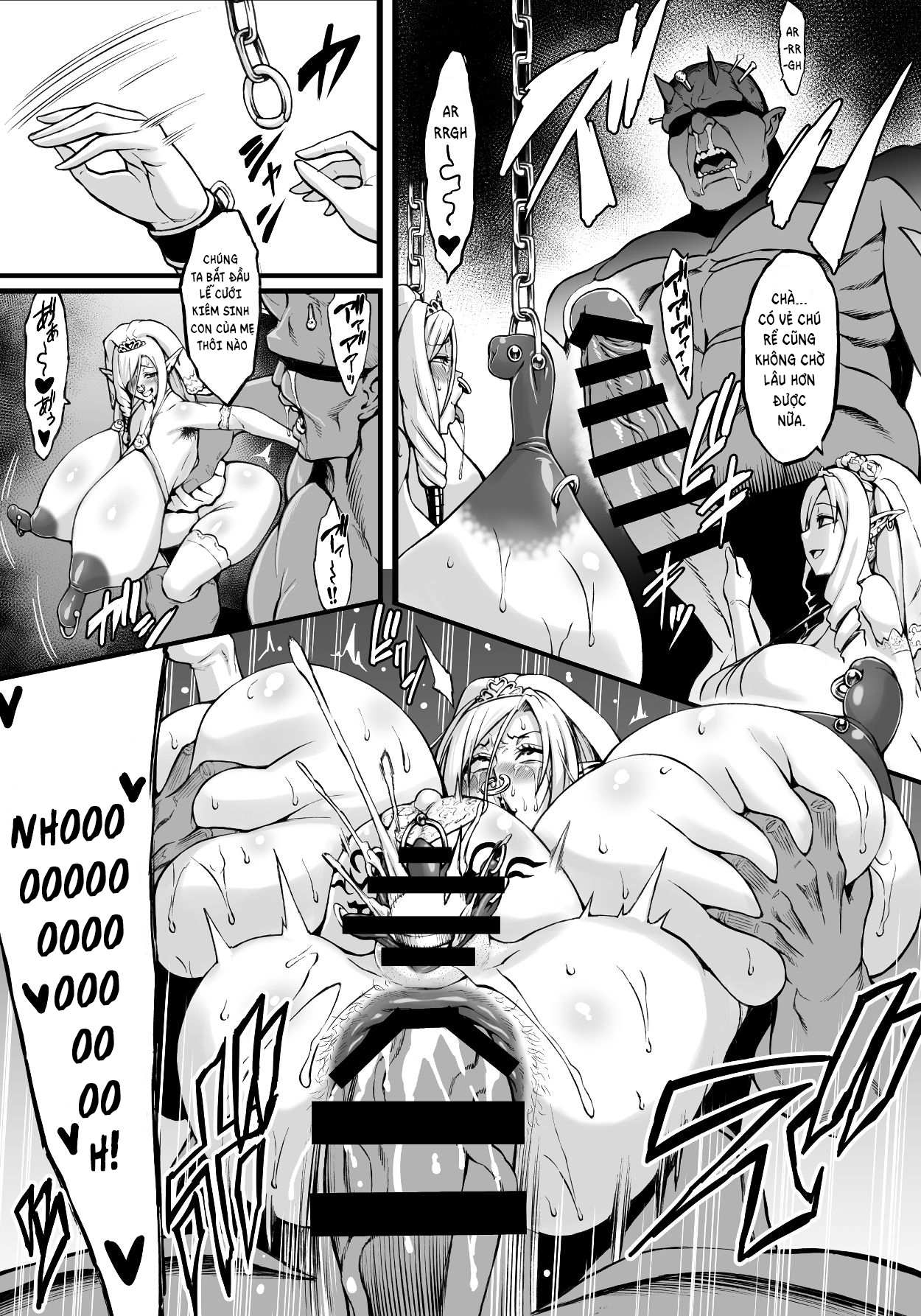 Đọc truyện hentai Houjou no Reizoku Elf 5 - Siêu phẩm phần 5 đã trở lại