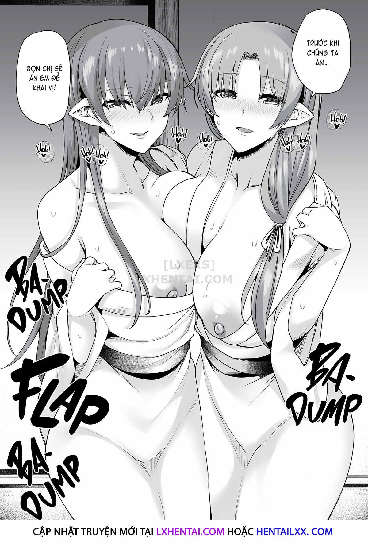 Đọc truyện hentai Spirited Away To The Snow Women's Harem - Oneshot