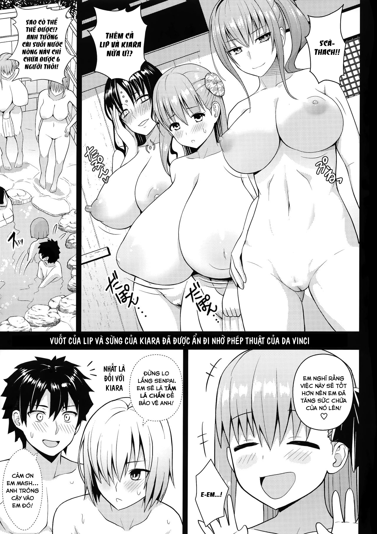 Đọc truyện hentai This Hot Spring is Made of Infinite Thickness (Fate Grand Order) - Oneshot