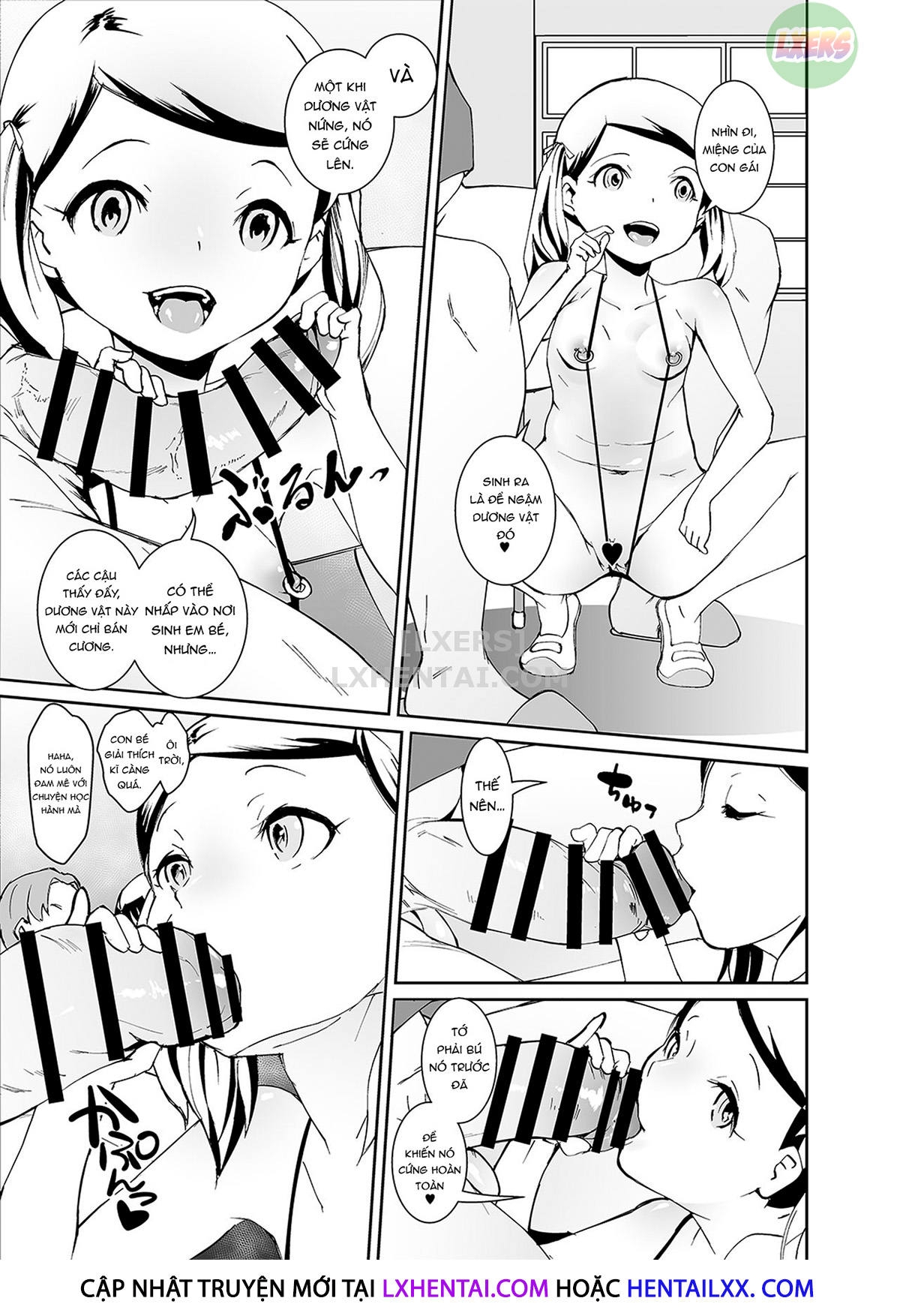 Đọc truyện hentai Papa-Tachi No Hinpyoukai - Oneshot