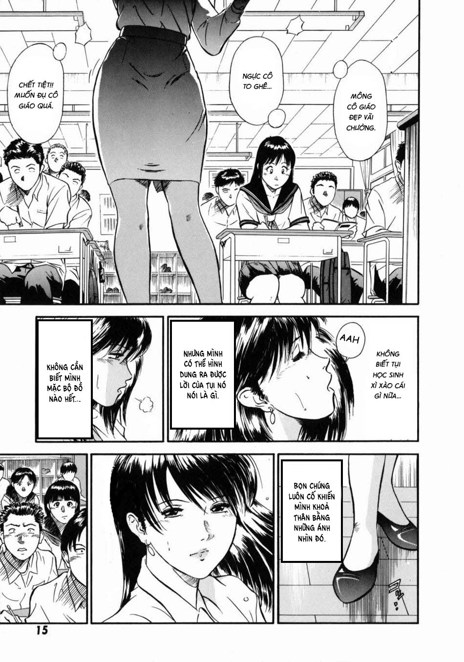 Đọc truyện hentai Nữ giáo viên Rieka - Chap 1