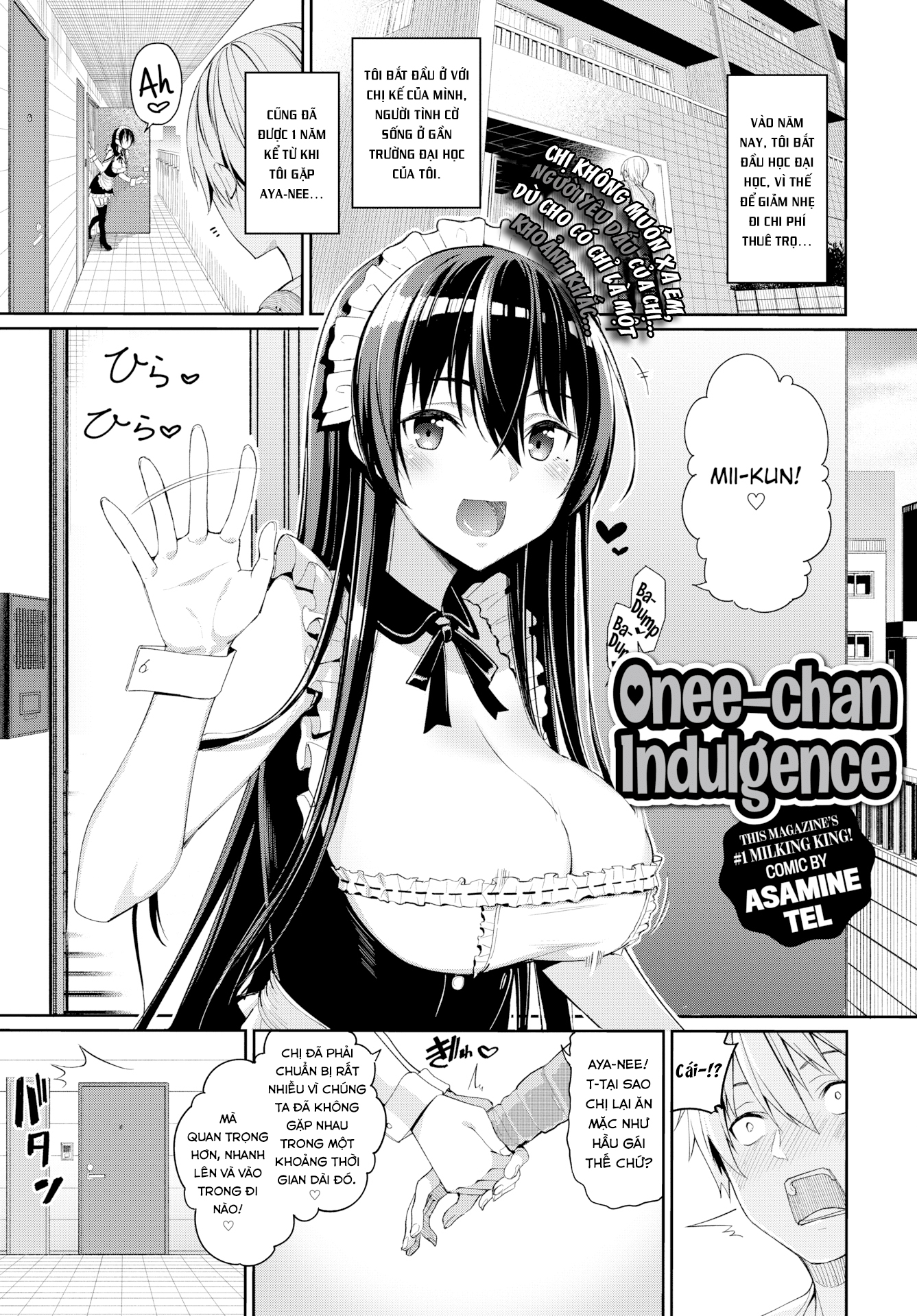 Đọc truyện hentai Sự nuông chiều của Onee-chan - Chap 1