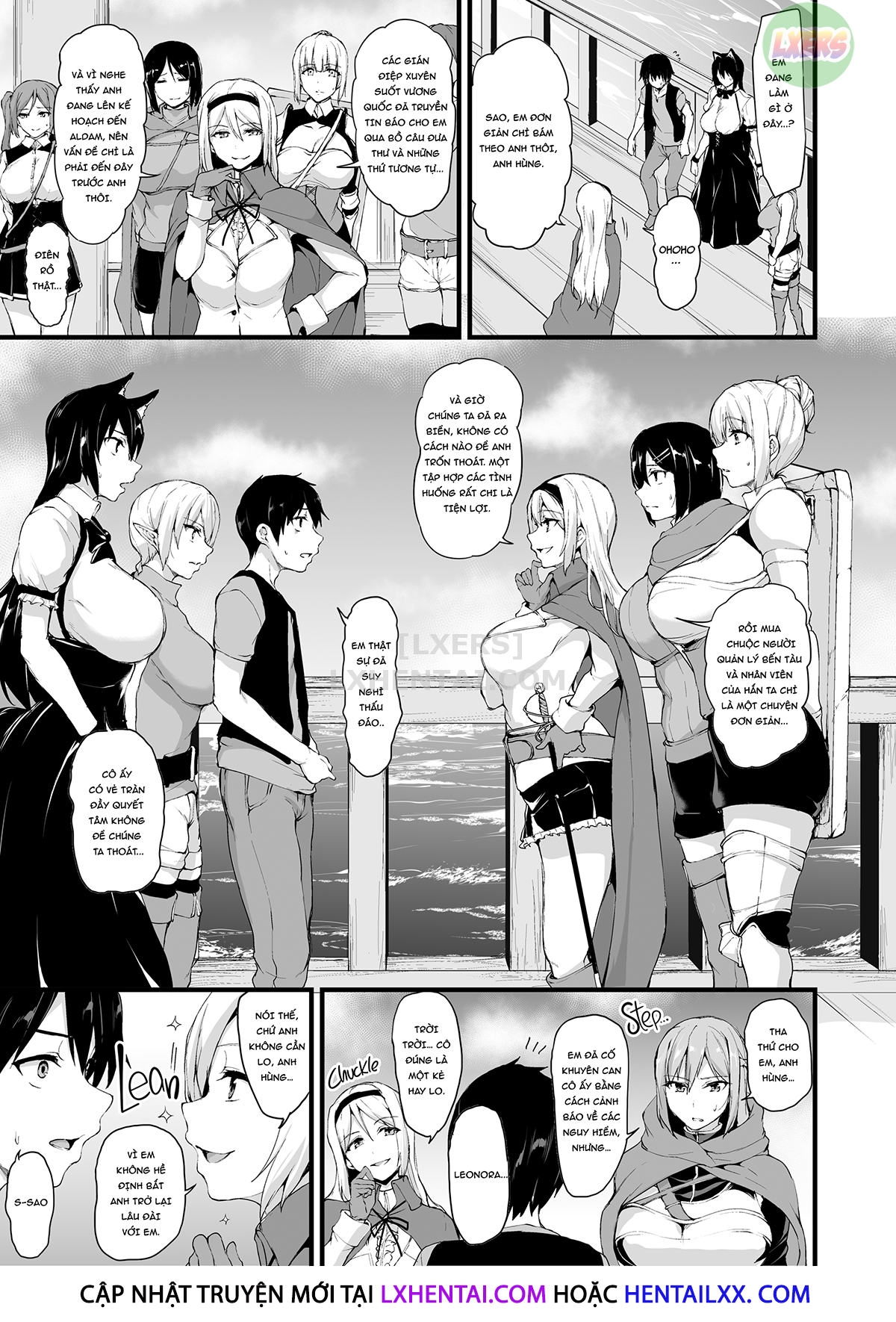 Đọc truyện hentai Tales of a Harem in Another World - Chap 6 - Overloaded! Orgies on the High Seas!