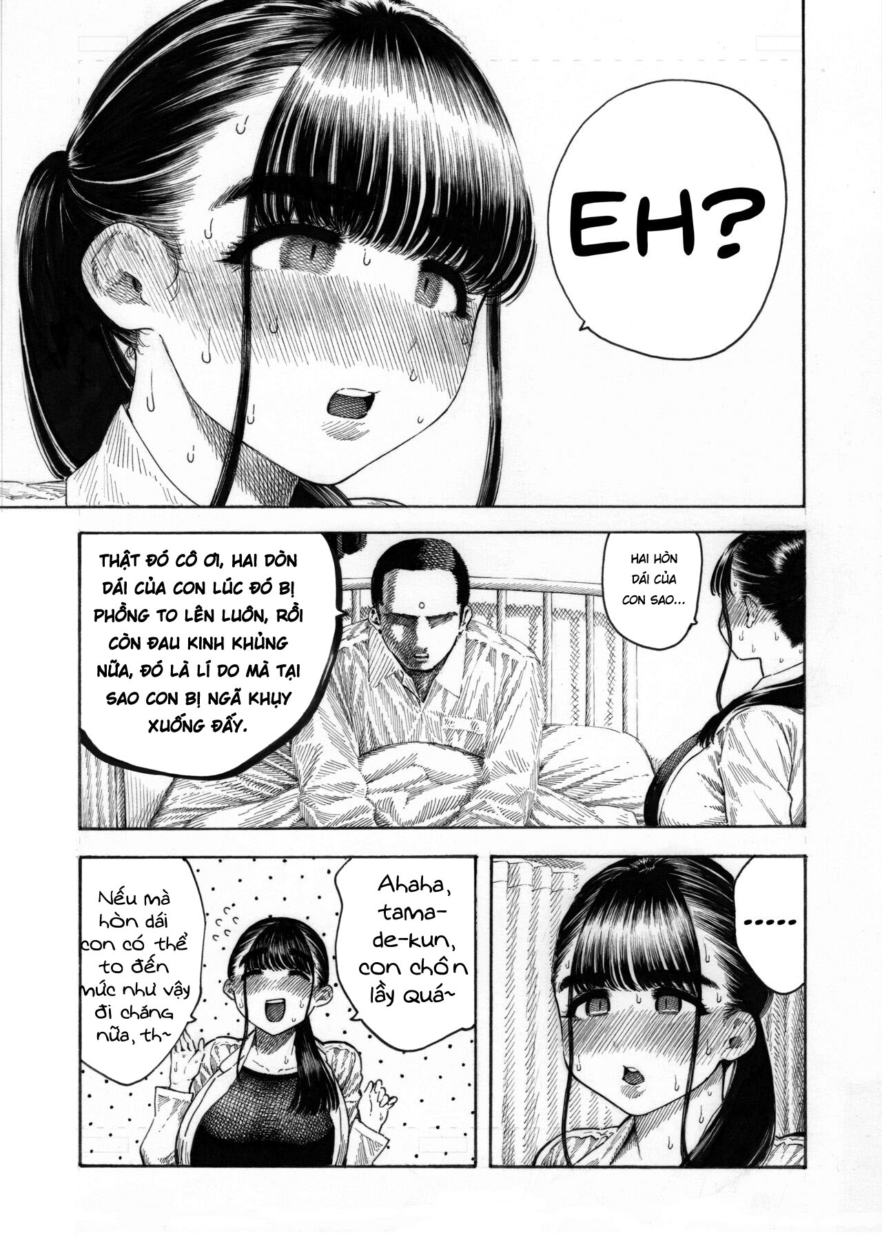 Đọc truyện hentai Câu truyện về học sinh trung học với hai hòn dái to nhất thế giới - Chap 1 Bú và liếm 2hondait