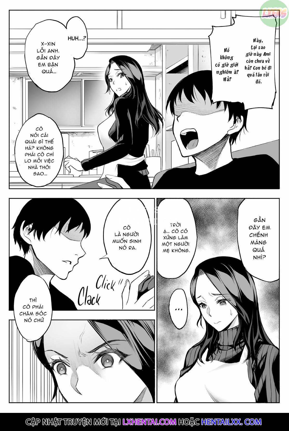 Đọc truyện hentai Red Light District: MILF/Daughter NTR - Chap 2 - Double the Fun