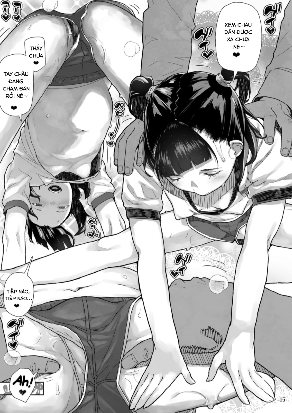 Đọc truyện hentai JC Meikko no Yowami o Nigitta Hi ~Imouto-Hen~ - Nửa đầu