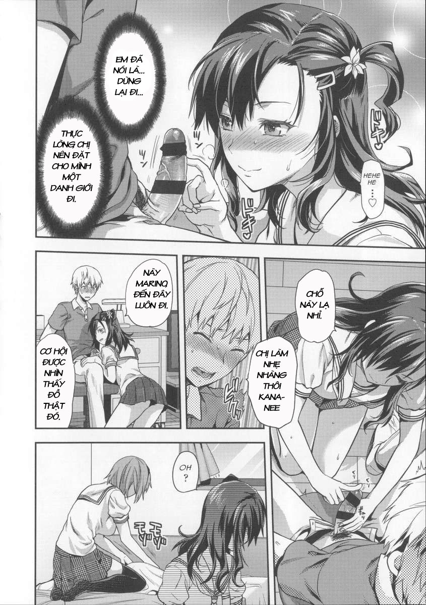 Đọc truyện hentai Ane Kyun! ~My Sweet Sweet Elder Sister~ - Chap 6 - Girls X Holes