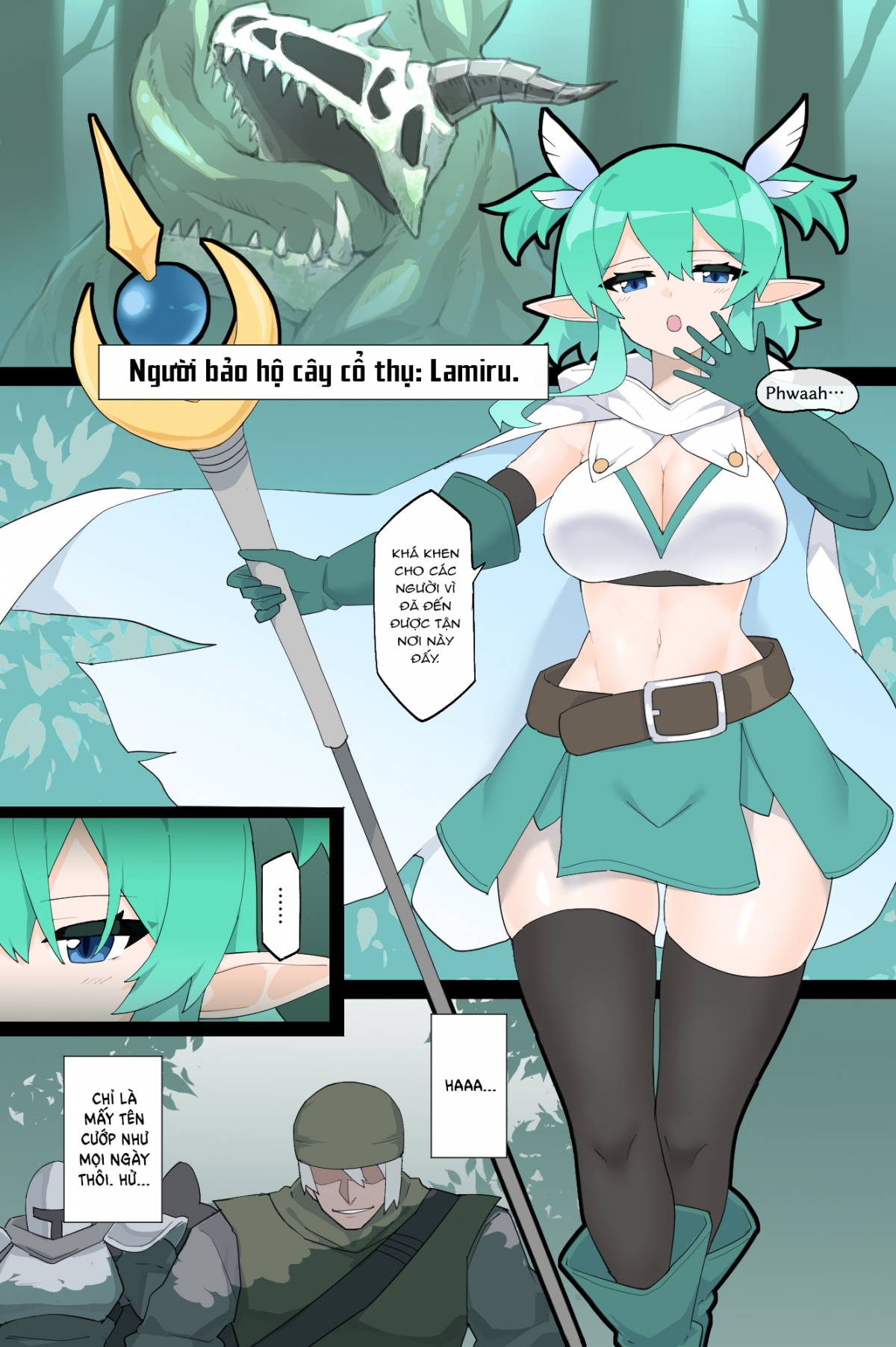 Đọc truyện hentai Guild bắt cóc và người bảo hộ khu rừng - Oneshot