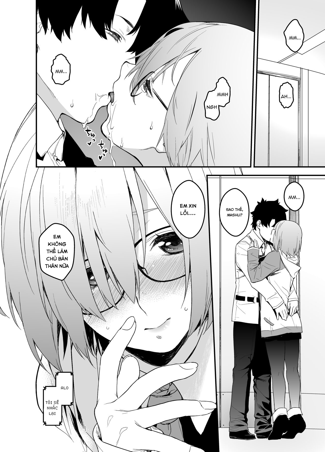 Đọc truyện hentai While Senpai Is Asleep During Maintenance - Oneshot