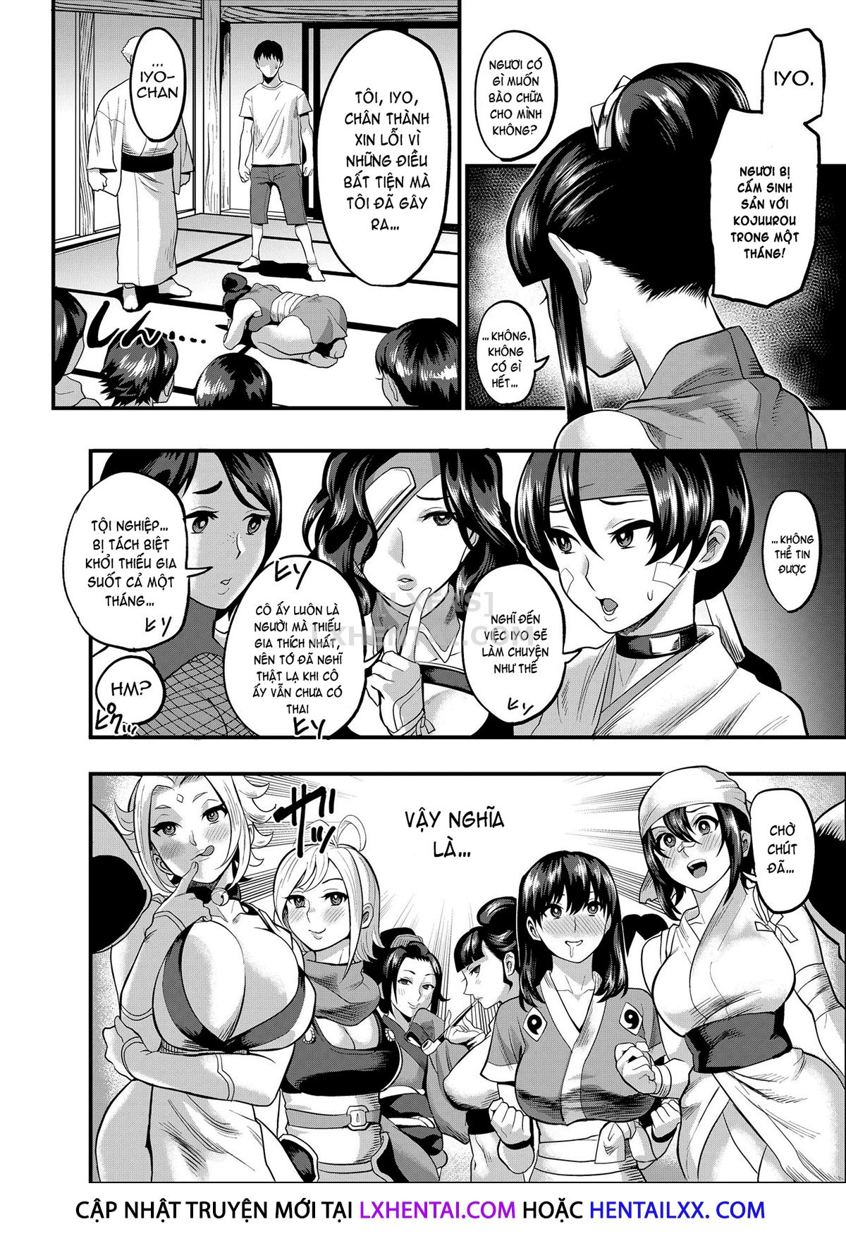 Đọc truyện hentai Oideyo! Kunoichi no Sato - Chap 4