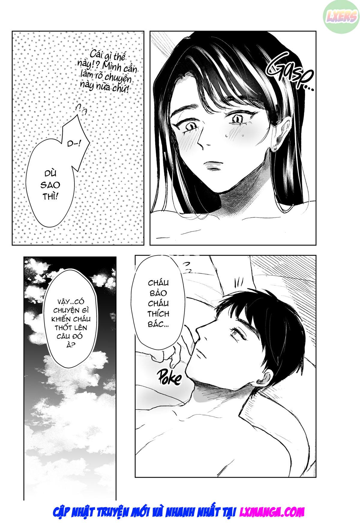 Đọc truyện hentai Lan can dì nóng bỏng của tôi - Oneshot