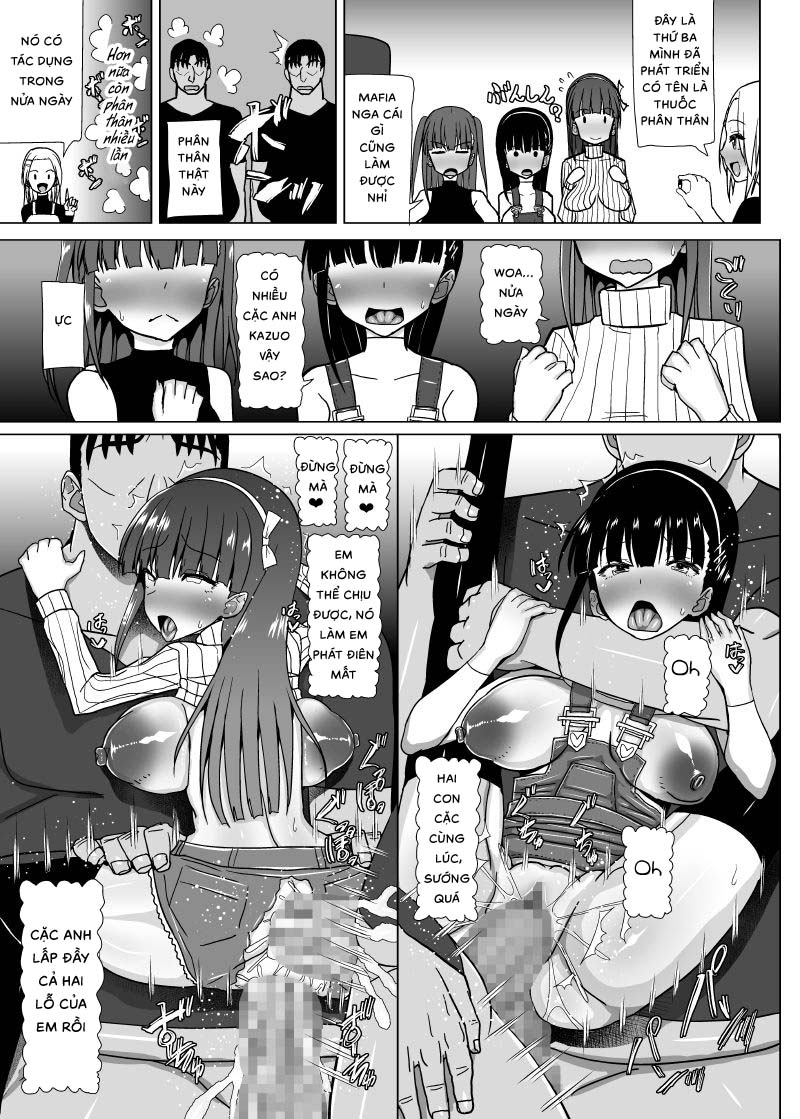 Đọc truyện hentai Loli Kyonyuu ni Yoroshiku Sou - Chap 8 + 9 - End.
