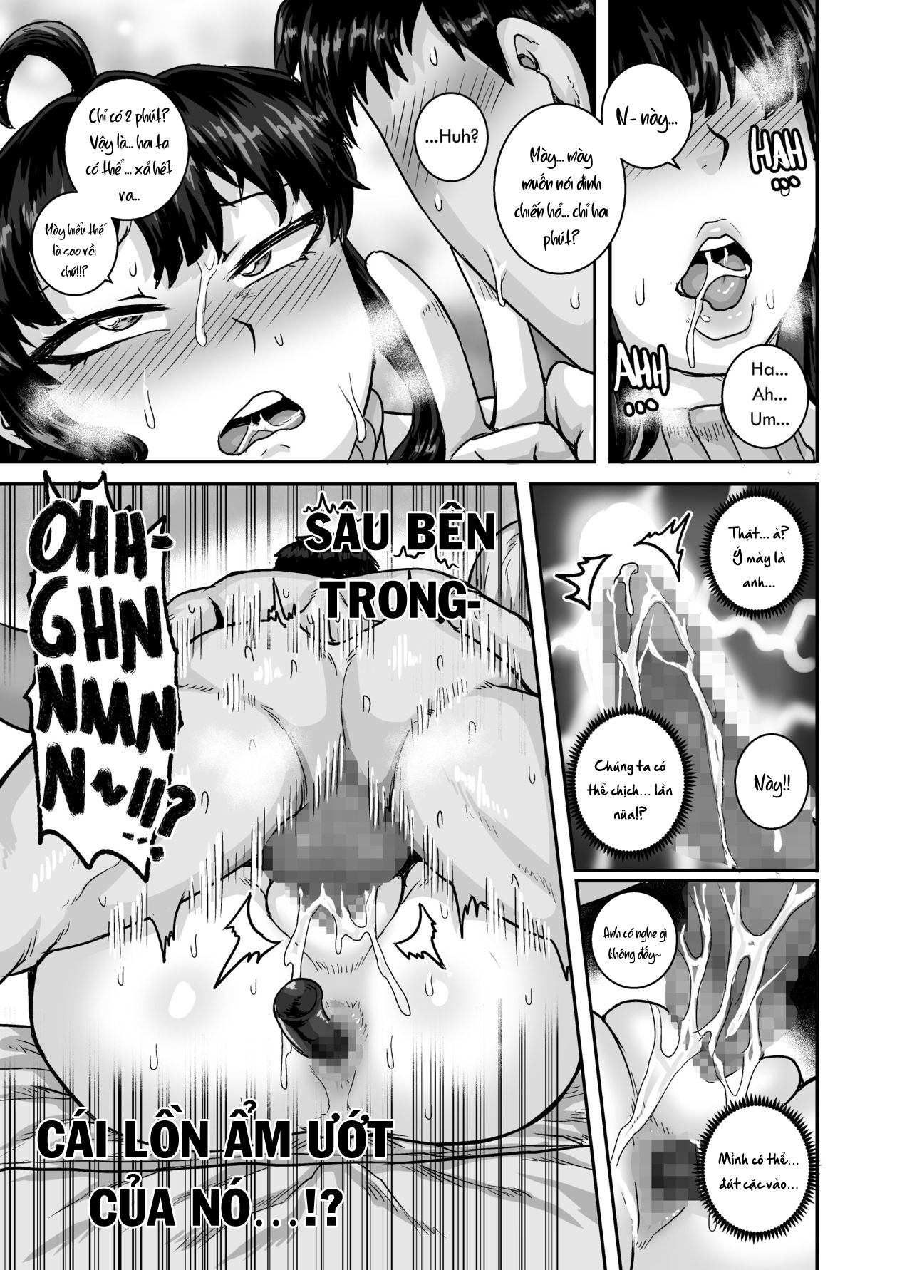 Đọc truyện hentai Dạy Dỗ Con Em Láo Lòn Bằng Con Cá Chà Bặc - Vol 2 - Chap 3 - Cãi nhau và đình chiến