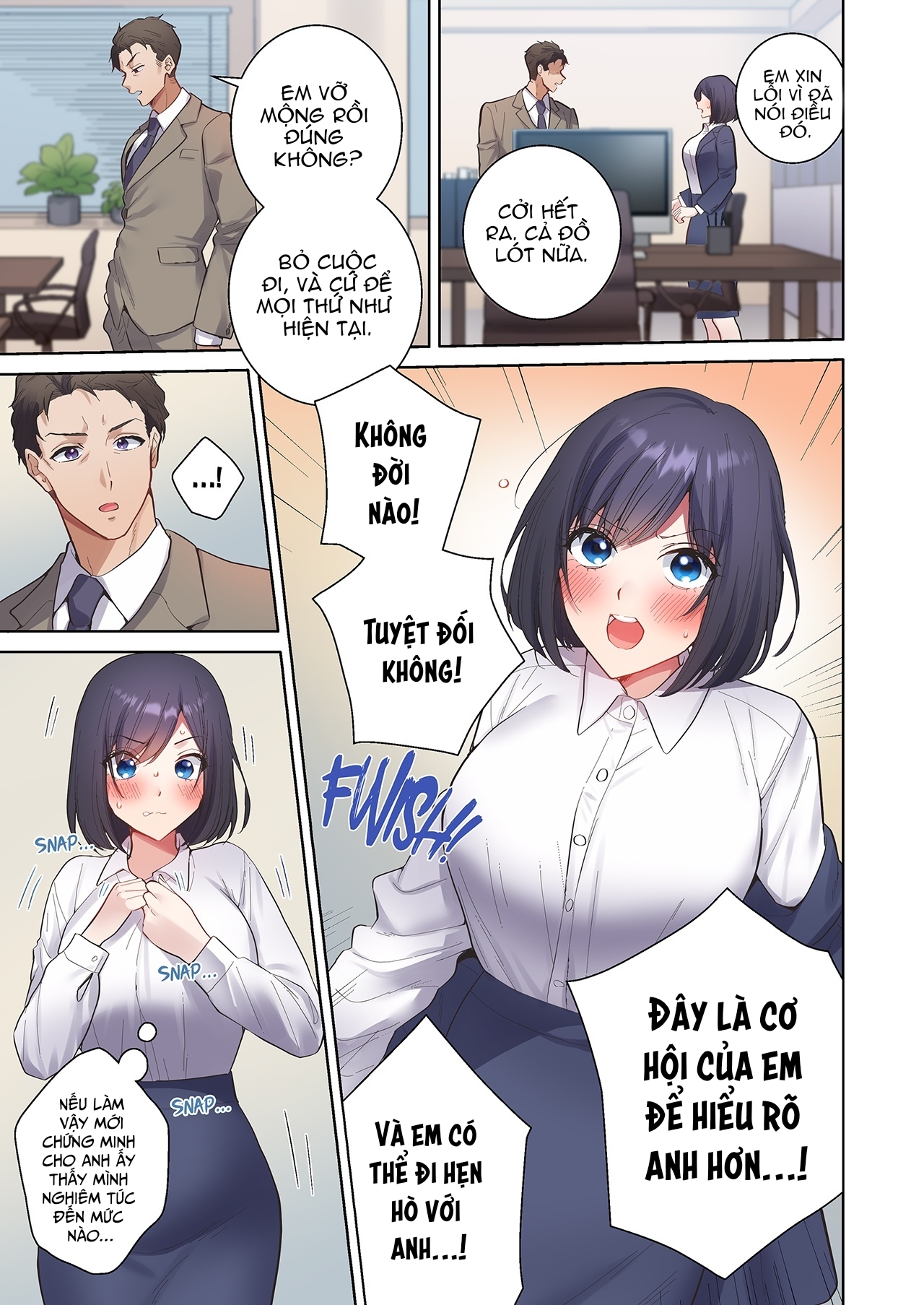 Đọc truyện hentai Ore no ga Zutto Hoshikattan Daro? Hentai Joushi no Tomaranai Ingo ni Zetchoushi Tsuzukeru Ichi Kagetsu 1 - Oneshot