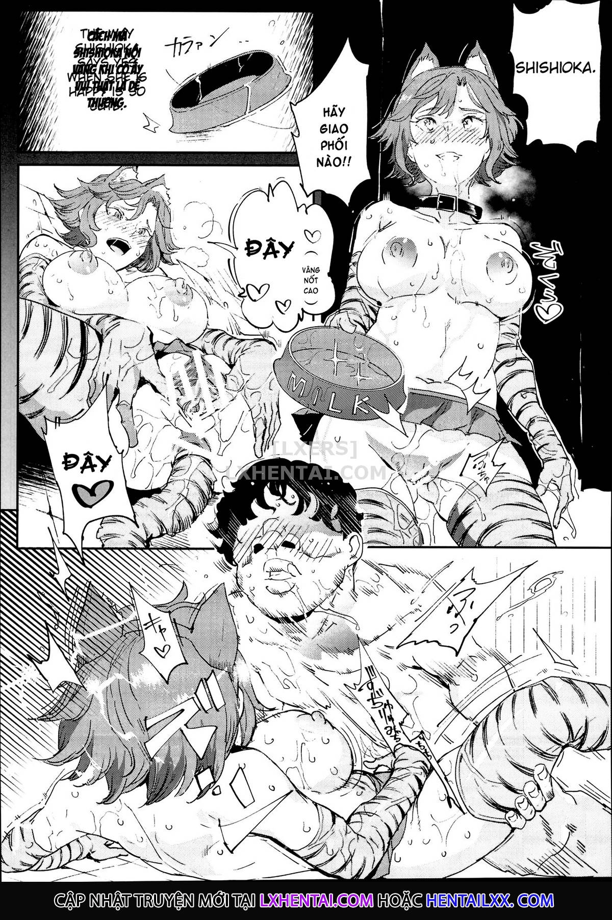 Đọc truyện hentai The Old School Building's Backstage Festival - Chap 2 - Is Your Order Mating? Animal Petting Cafe Edition