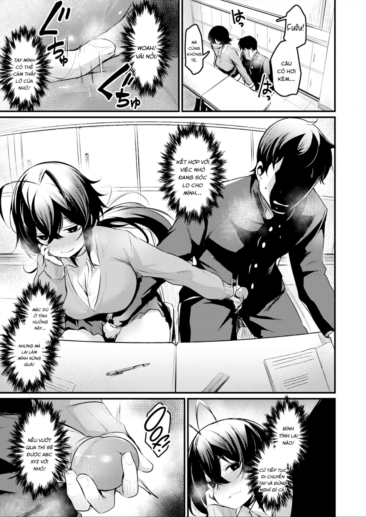 Đọc truyện hentai Con Biến Thái Ngồi Bàn Bên - Oneshot