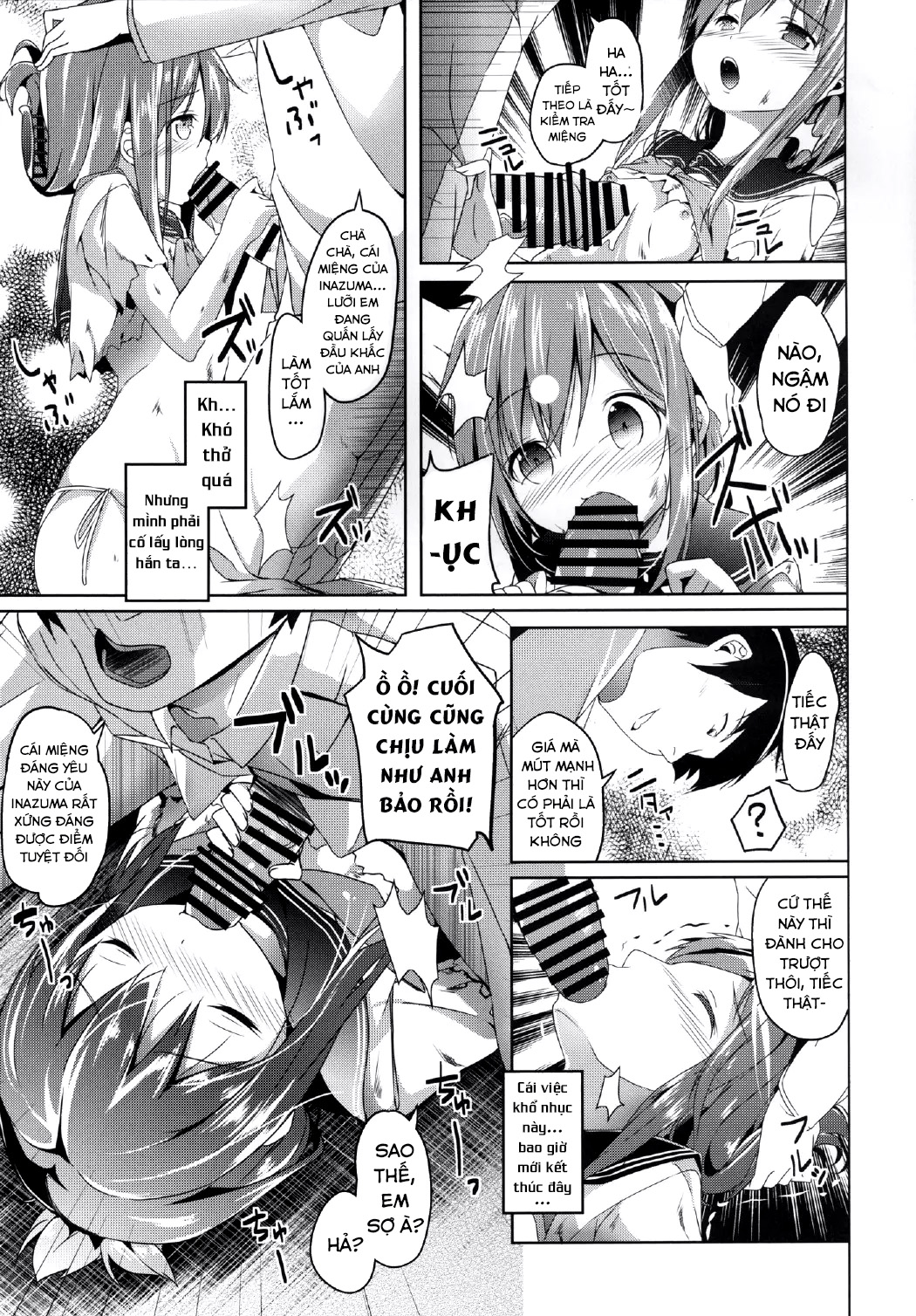 Đọc truyện hentai Inazuma-chan cập bến hàng ngày do bị hư hại nghiêm trọng - Oneshot