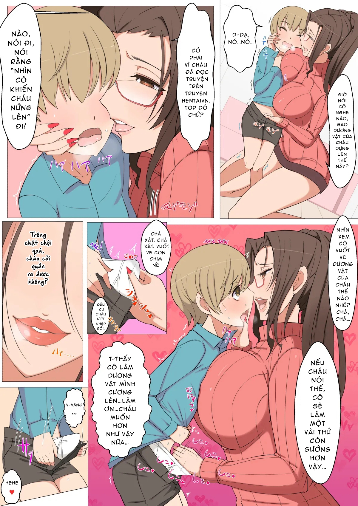 Đọc truyện hentai Jun-kun to Tomodachi no Mama Echiechi Daisakusen - Oneshot