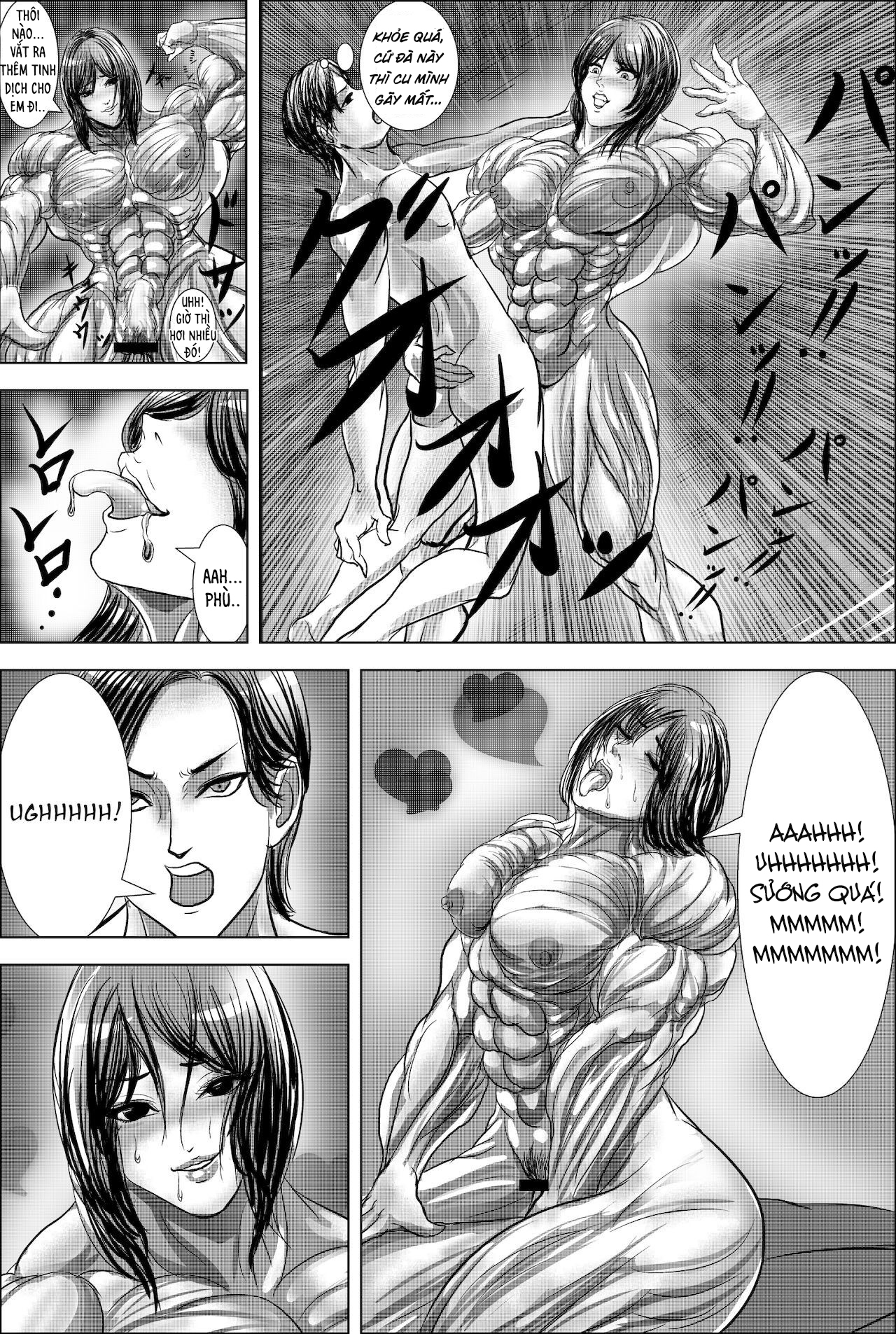Đọc truyện hentai Giấc Mộng Cuồng Cơ Bắp - Chap 1