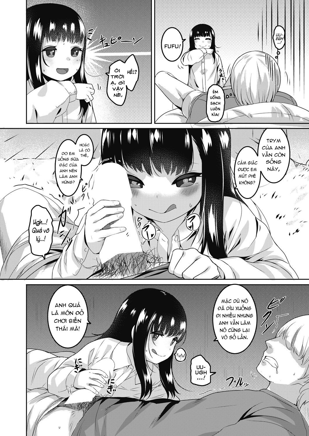 Đọc truyện hentai Món đồ chơi của anh trai lớn thật - Oneshot