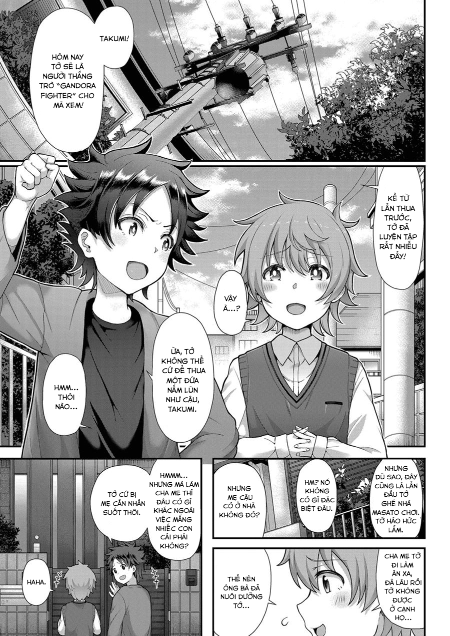 Đọc truyện hentai Tomo Haha to Asobo! ~Amakute Ecchi na Fudeoroshi~ - Oneshot