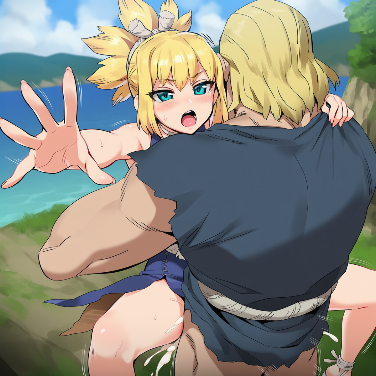 Đọc truyện hentai Tuyển tập Albums Art hentai - Chap 662 - Kohaku Vs Maguma