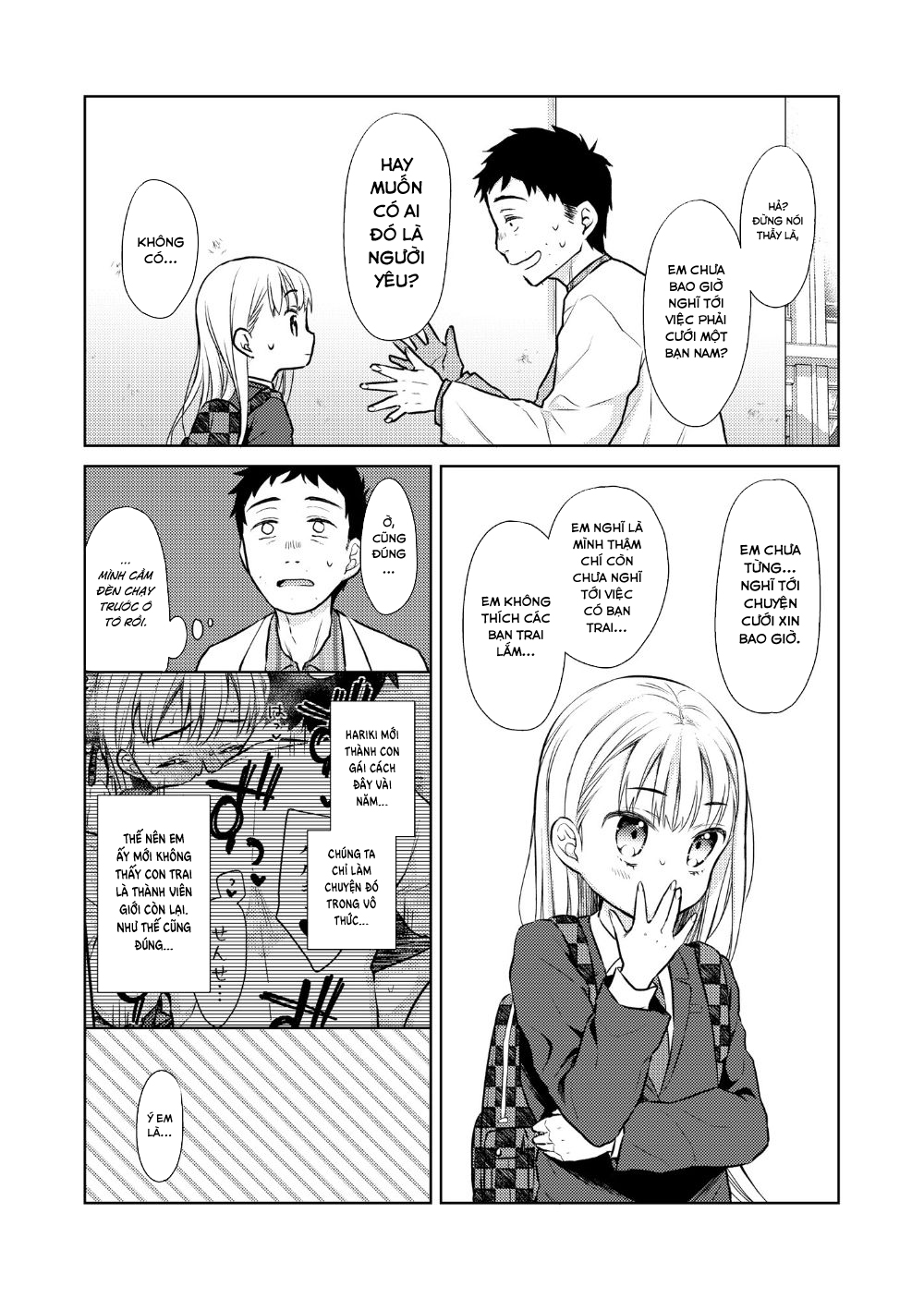 Đọc truyện hentai Hội chứng TS Haruki-kun - Chap 2.1: Con trai hay Con gái