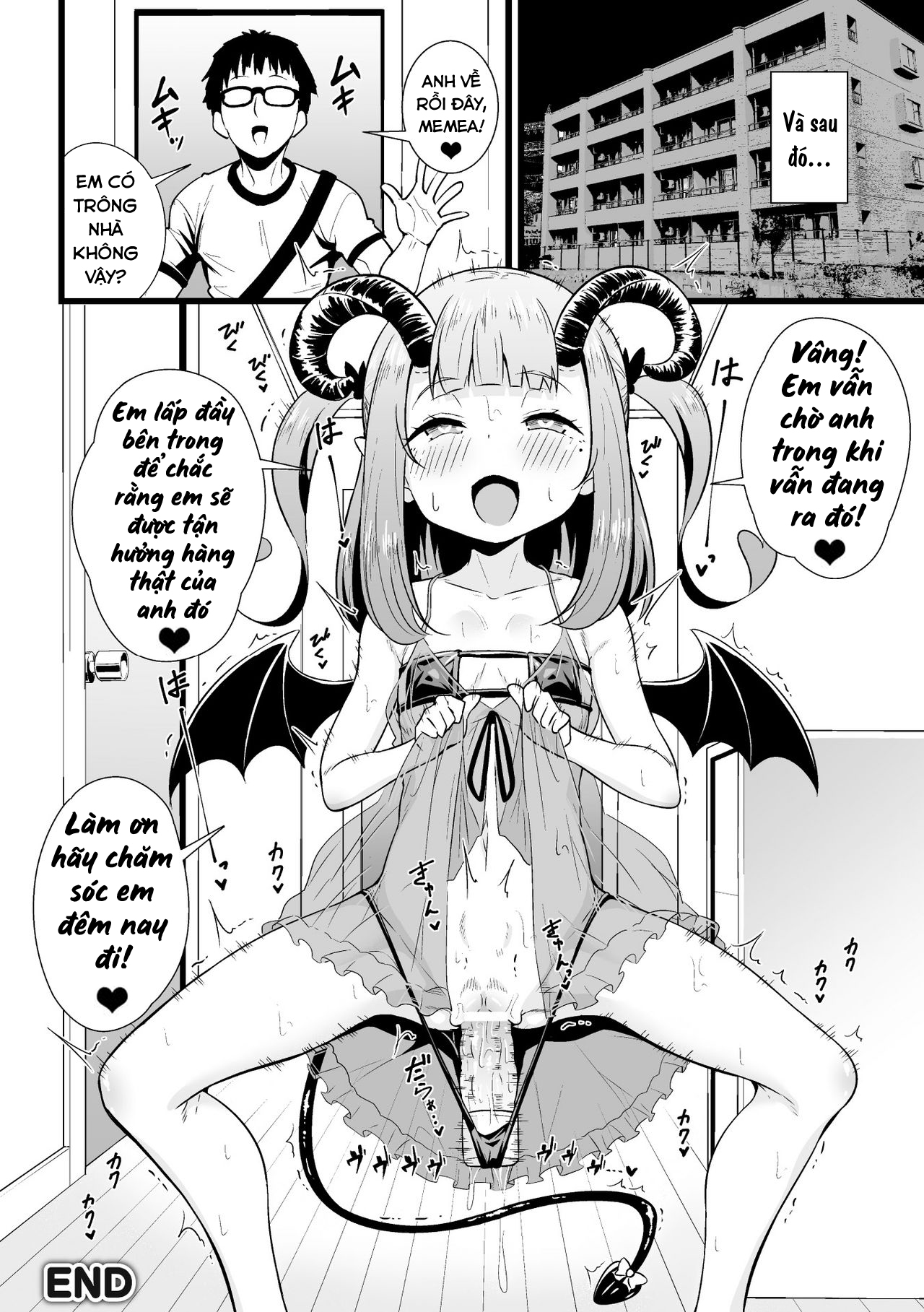 Đọc truyện hentai Trừng phạt bé Succubus dâm đãng - Chap 1 - Memea