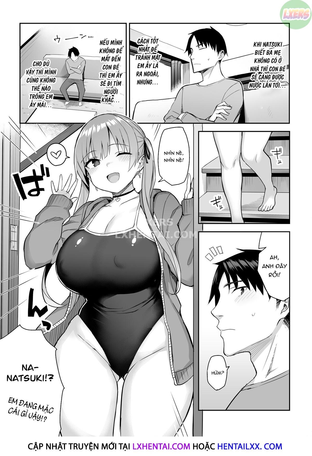Đọc truyện hentai Moto InCha no Kyonyuu Yariman Imouto ga Erosugite, Onii-chan wa Mou...!! - Chap 2
