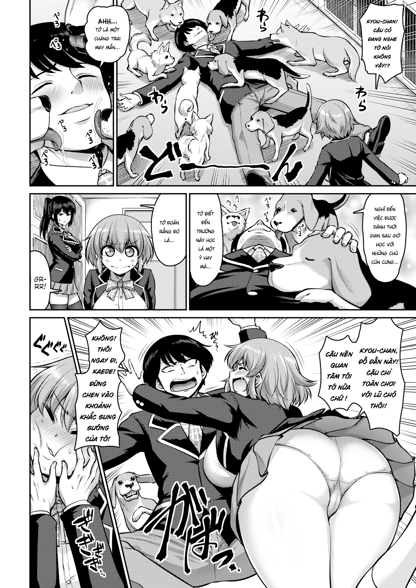 Đọc truyện hentai Doggy 2 em gái xinh tươi - Chap 1