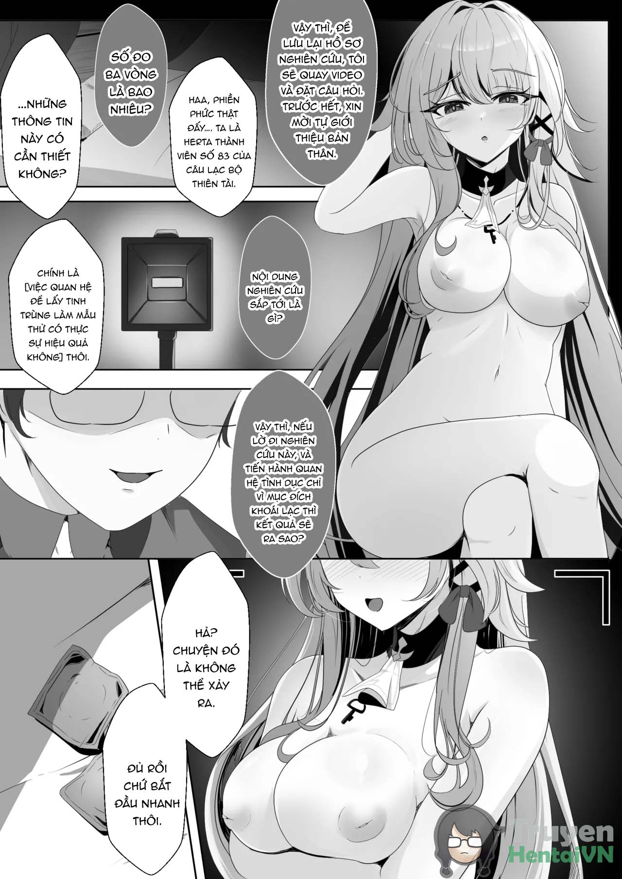 Đọc truyện hentai Watashi (Miss Herta) ga Saimin Nanka ni Makeru Wakenai Desho! (Honkai: Star Rail) - Oneshot