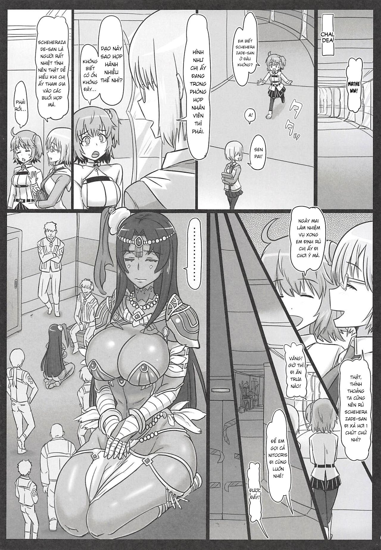 Đọc truyện hentai Senya no Nikujoku (Fate/Grand Order) - Oneshot
