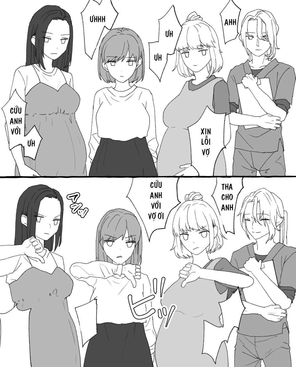 Đọc truyện hentai Trải nghiệm con trai sinh đẻ - Oneshot