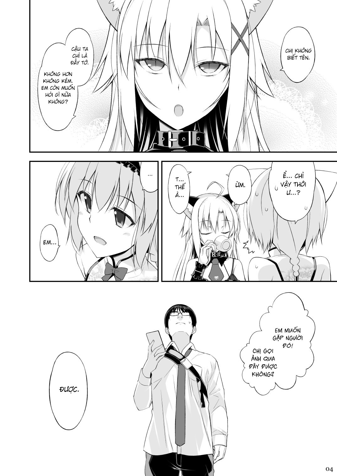 Đọc truyện hentai Mèo Và Đầy Tớ - Chương 2