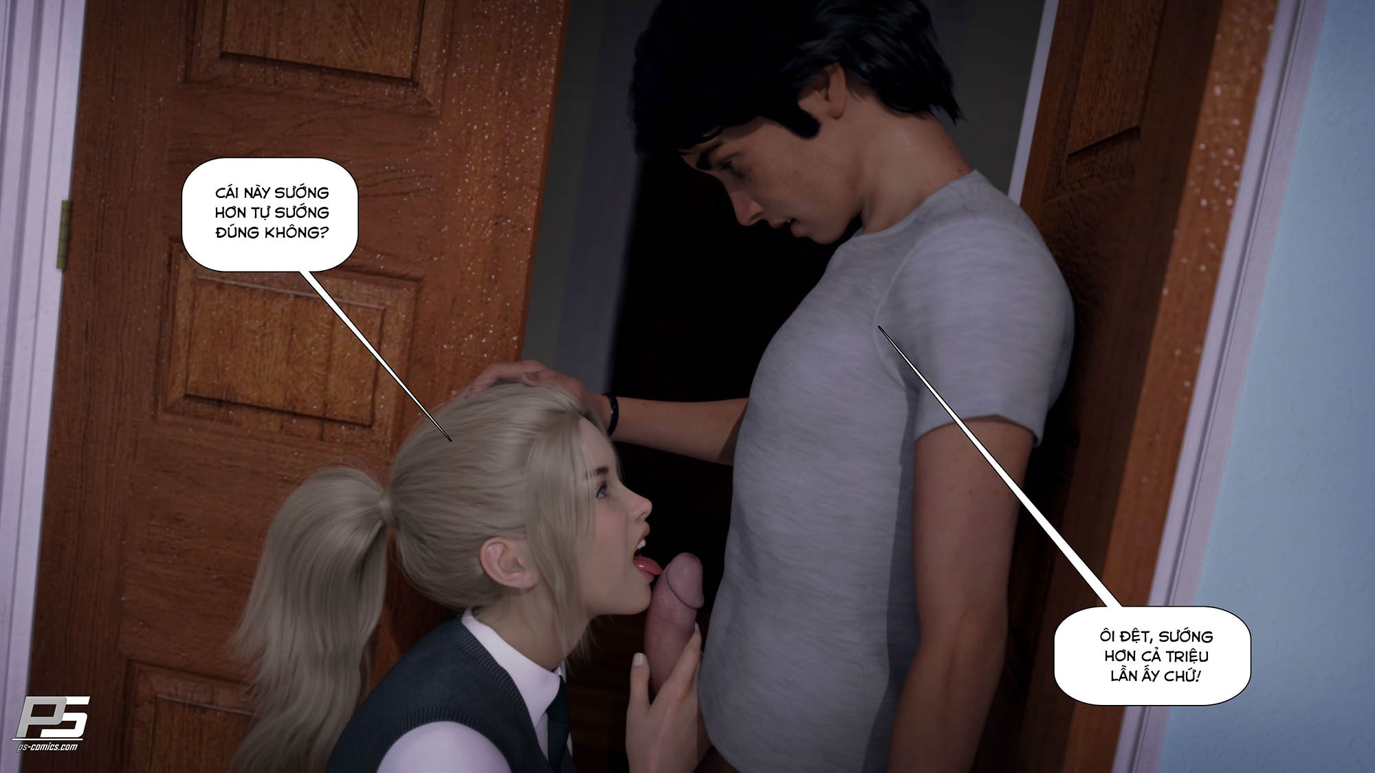 Đọc truyện hentai Milf Mansion - Vol 1 - Chương 8: Đang chơi đùa với mình?