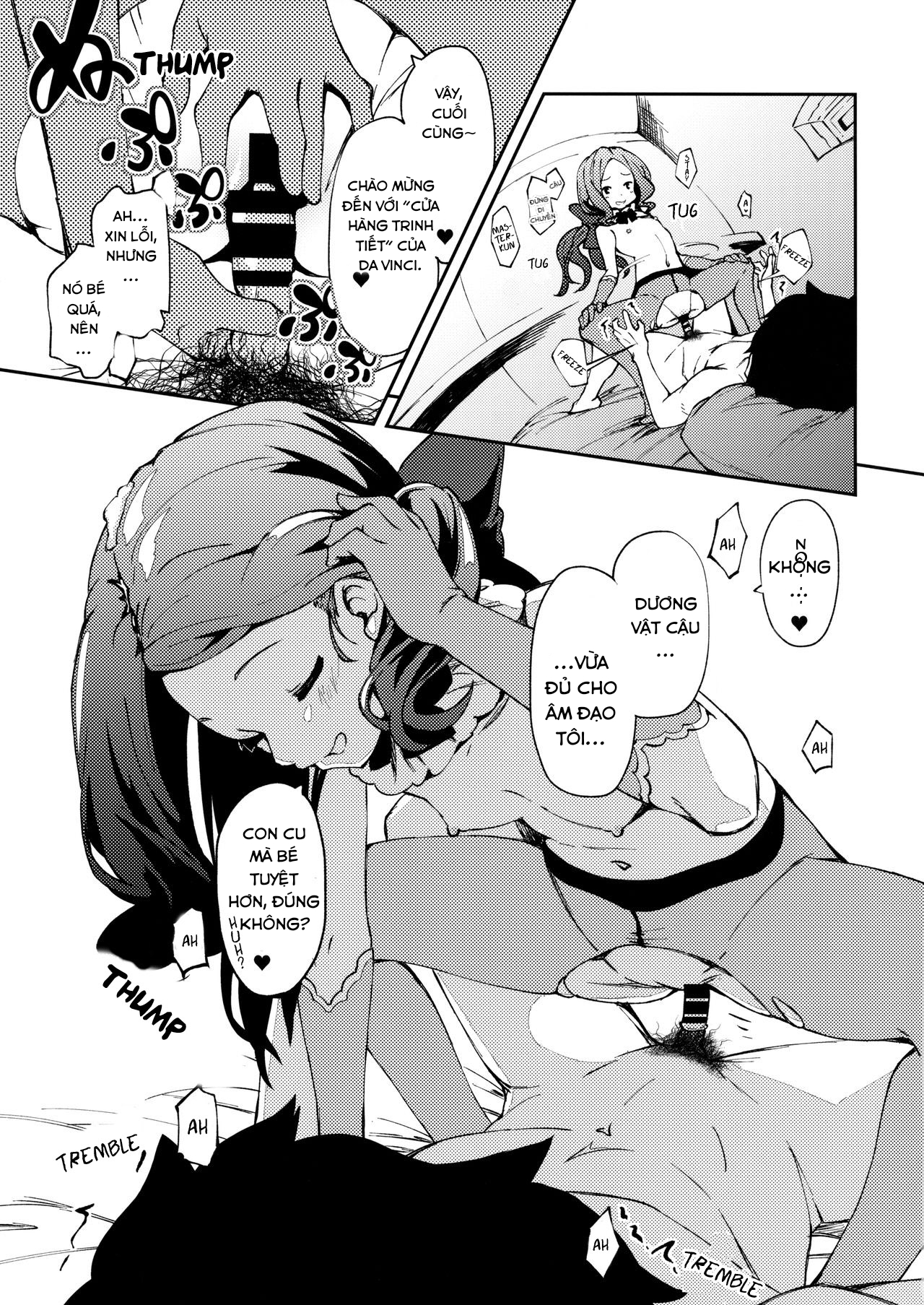 Đọc truyện hentai Onegai Sureba Yarasete Kureru Da Vinci-chan - Oneshot