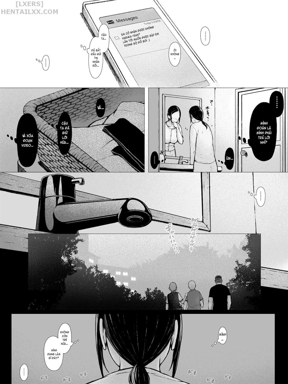 Đọc truyện hentai Hahagui Ottori Okaasan ga Toshishita Yarichin ni Nerawareru Toki - Chap 1C