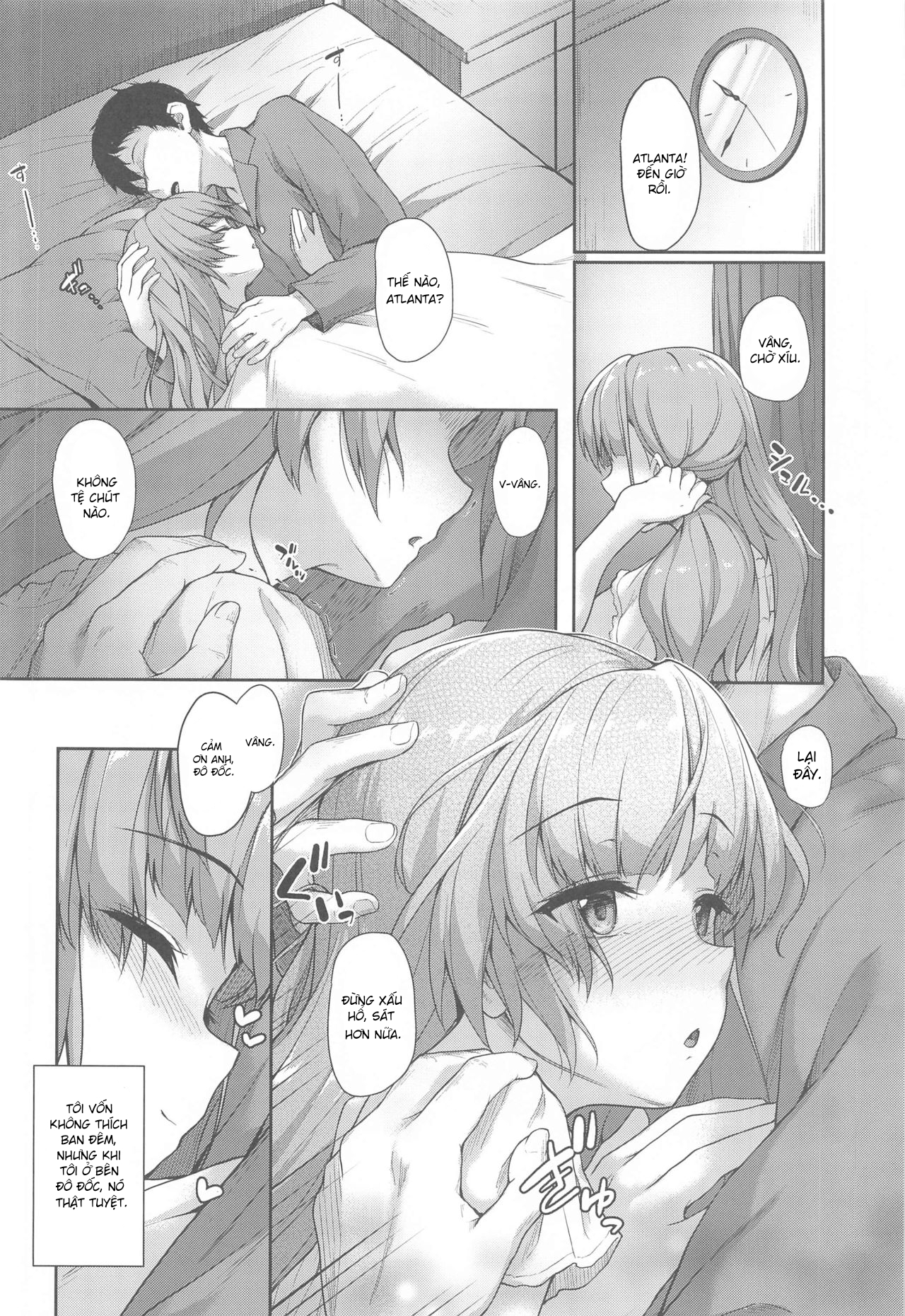 Đọc truyện hentai Atlanta to no Ichinichi o... (Kantai Collection -KanColle-) - Oneshot