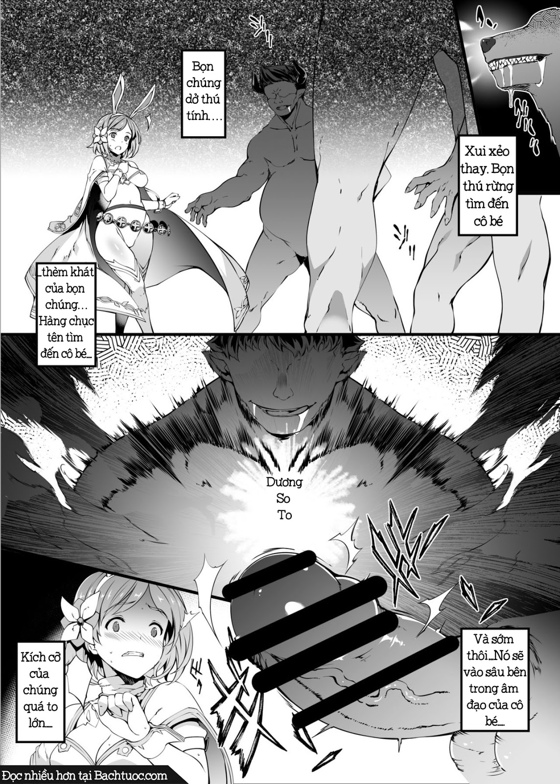 Đọc truyện hentai Usagi wa Ookami-tachi ni Taberarete Shimaimashita. - Oneshot