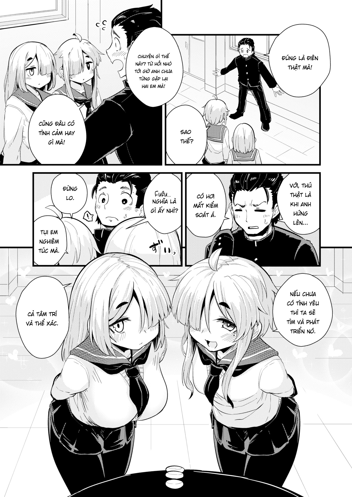 Đọc truyện hentai Bí mật cặp song sinh - Chap 1