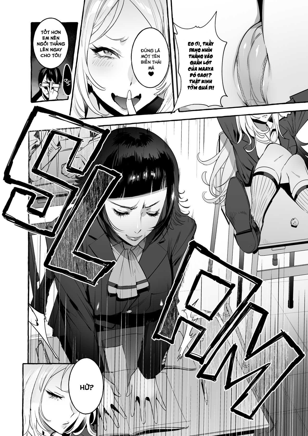 Đọc truyện hentai Gái thẳng đụng phải cú có gai - Phần 1