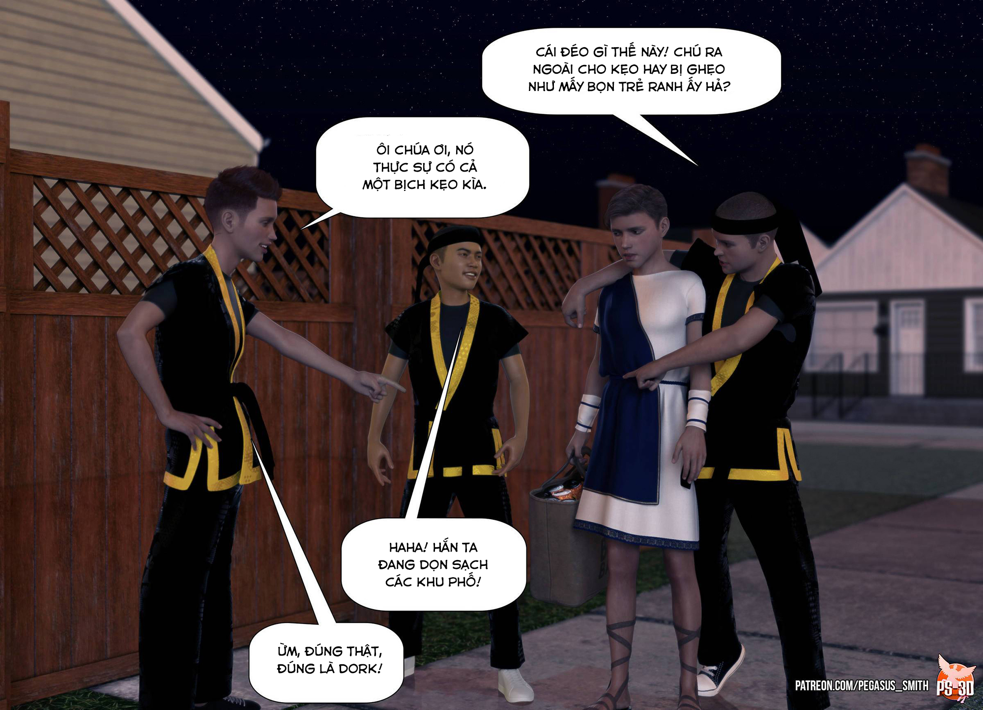 Đọc truyện hentai Trick Or Treat - Chap 1: Cho kẹo hay bị ghẹo