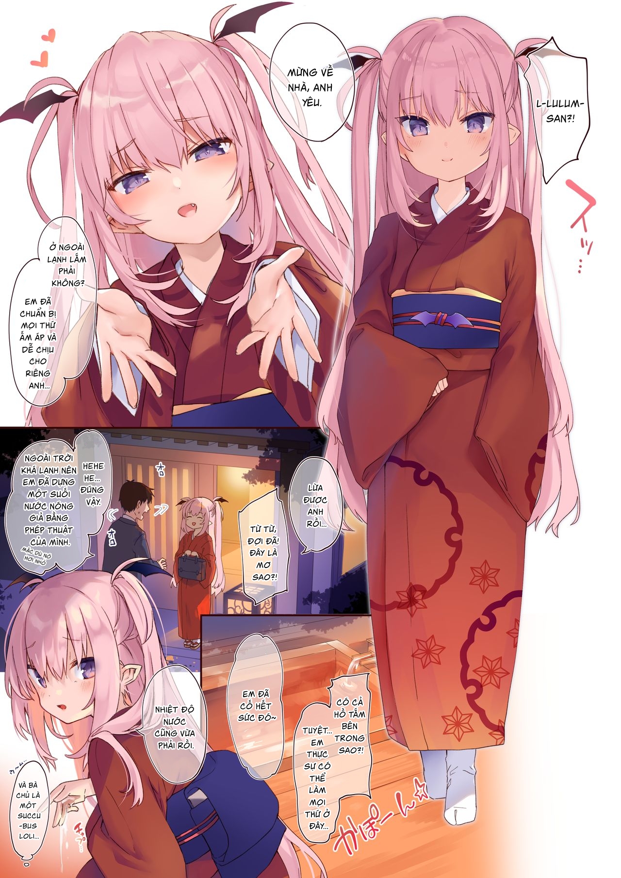 Đọc truyện hentai Suối nước nóng Lilith - Oneshot