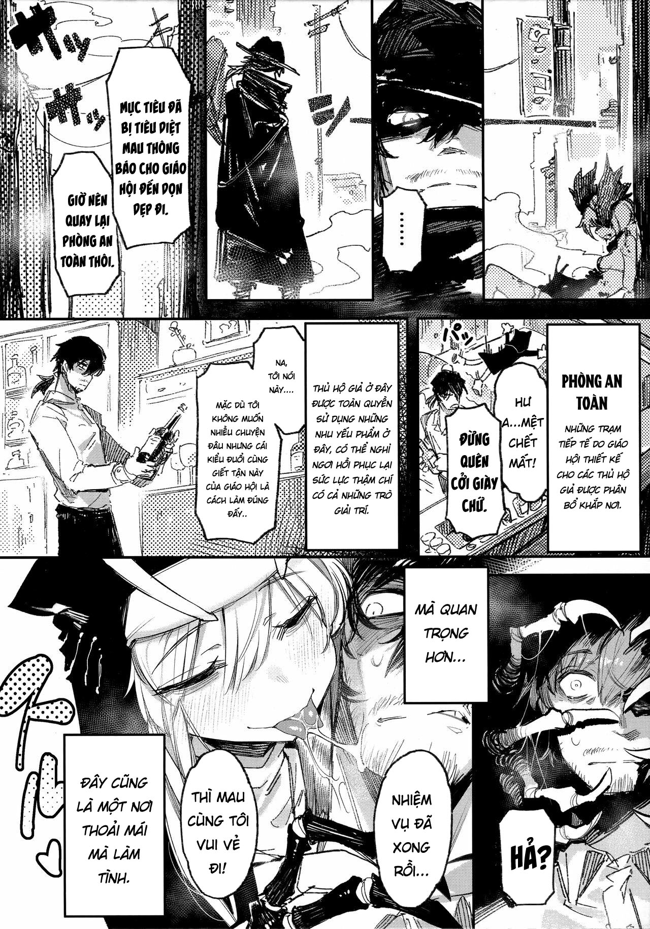Đọc truyện hentai Cô gái săn mồi - Oneshot nứng